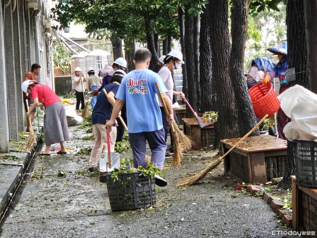 丹娜絲風災後台南校園清理逾8成　教育局：114學年如期開學