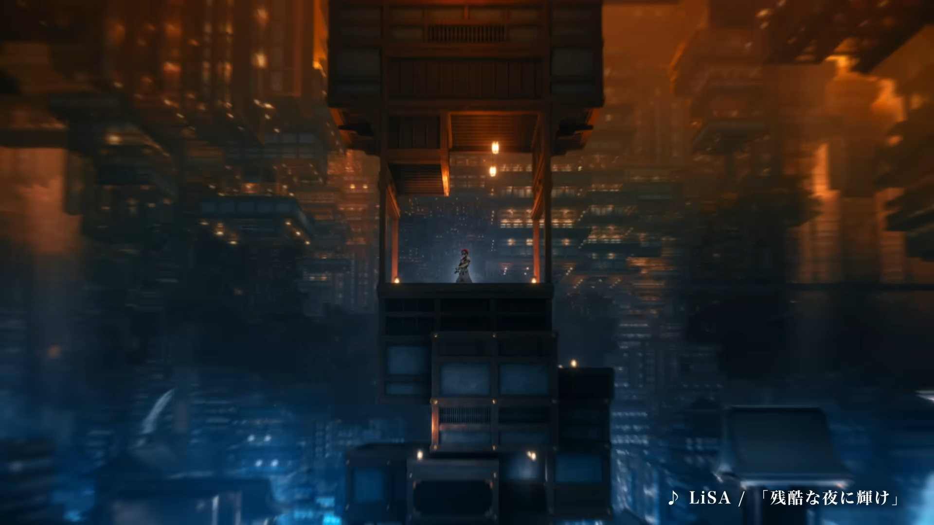 ▲▼無限城決戰舞台製作難度大，不斷變動的建築物，加上角色快速移動，ufotable最終全公司的人力都投入了。（圖／翻攝自YouTube）