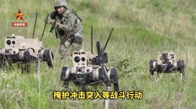 共軍「三三制」步兵戰法升級　「機器狗＋無人機」配合單兵作戰