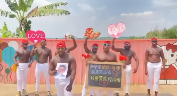 ▲朱凱翔在不演了新聞台分享自己花錢請黑人舞者跳舞的影片。（圖／翻攝自Facebook／不演了新聞台）