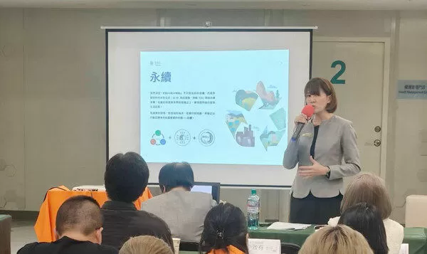 ▲敏盛醫療50週年，昇捷建設分享以ESG視角探索健康城市未來