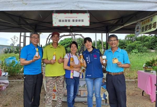 ▲桃園溪海地區跨域農遊登場，觀旅局長陳靜芳行銷珍珠海岸計劃