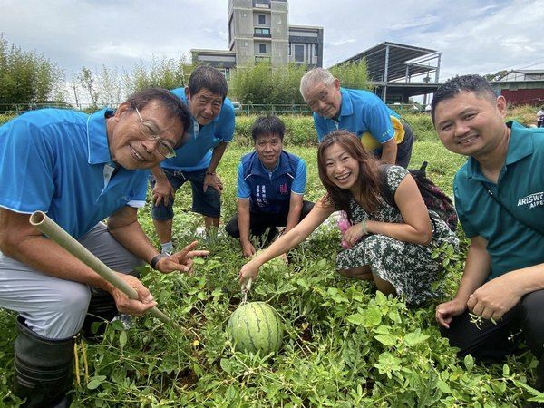 ▲桃園溪海地區跨域農遊登場，觀旅局長陳靜芳行銷珍珠海岸計劃