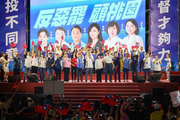 ▲反惡罷顧桃園，朱立倫籲726投不同意守護民主