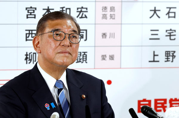 ▲▼日本首相石破茂。（圖／路透）