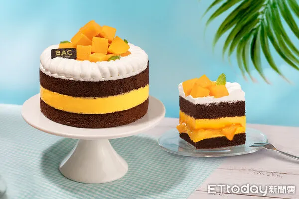 ▲▼BAC推出全新「夏日爆芒果餡蛋糕」。（圖／BAC提供）