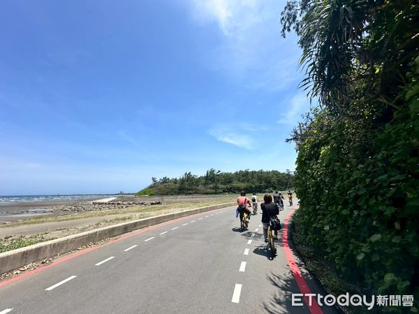 ▲▼桃園珍珠海岸線、笨港灣、太平洋自行車博物館。（圖／記者黃凱翊攝）