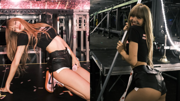 ▲▼BLACKPINK Lisa裙底視角遭拍！「一片肉色」掀熱議　粉絲驚：有穿嗎。（圖／翻攝自Lisa IG）