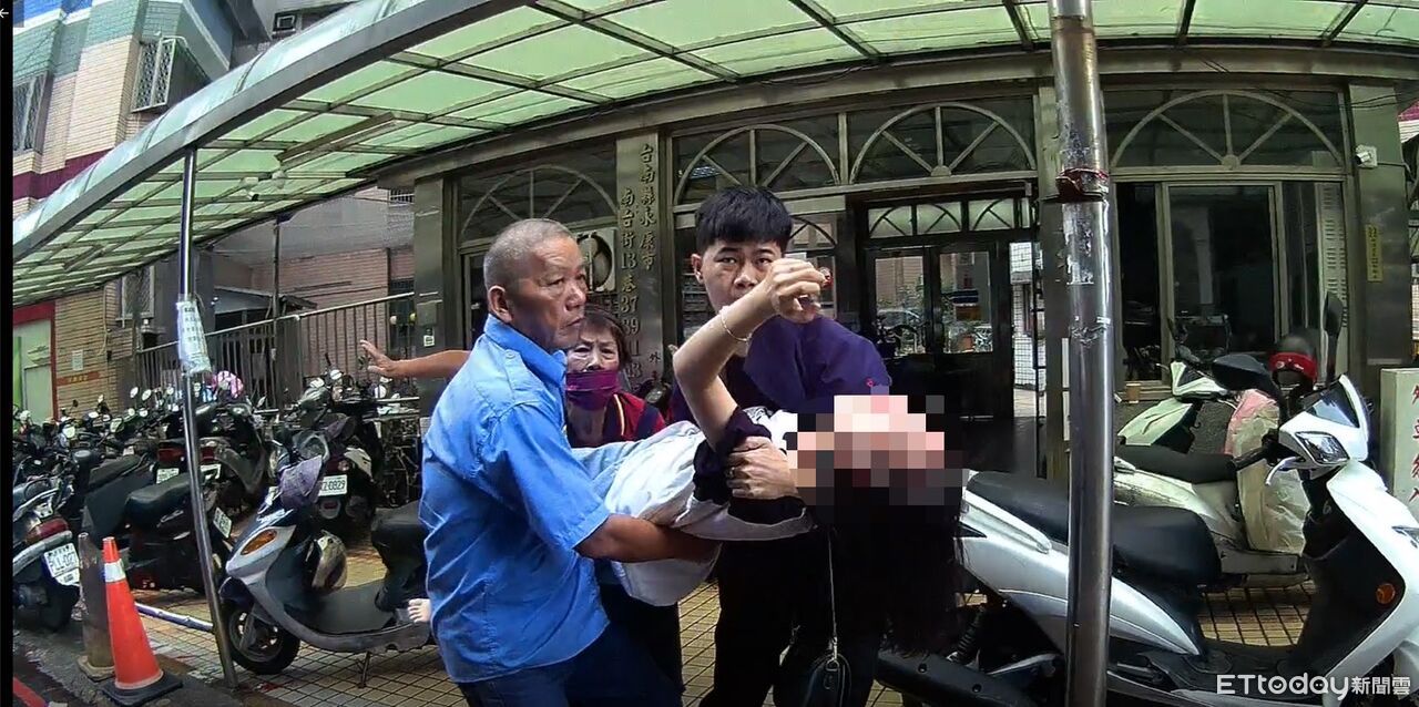 越南女學生突發過敏倒地！警車鳴笛火速送醫　成功搶回一命