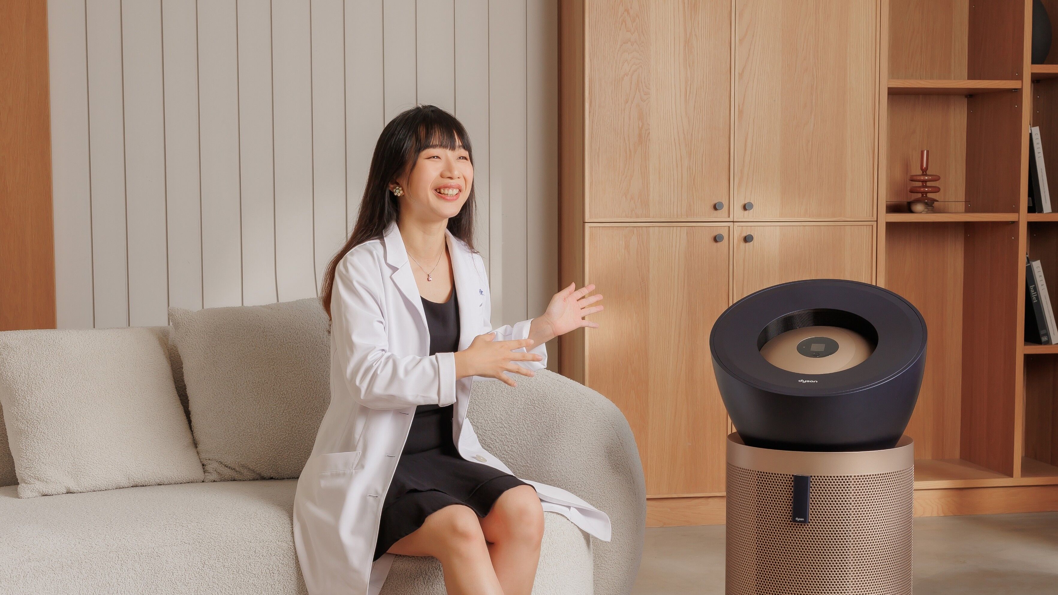 ▲▼過敏,親子,空氣清淨機,甲醛,Dyson,BP04。（圖／資料照）