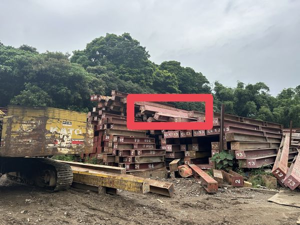 ▲彰化芬園營造工地，25歲工人遭鋼樑砸中死亡。（圖／民眾提供）