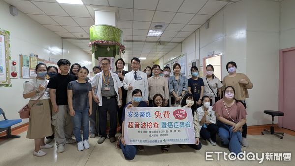 ▲東港安泰醫為鄉親做腹部超音波肝癌篩檢。（圖／安泰醫院提供）