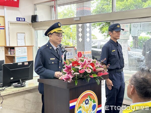 ▲里港警分局霧臺分駐所長黃文志接任。（圖／記者陳崑福翻攝）