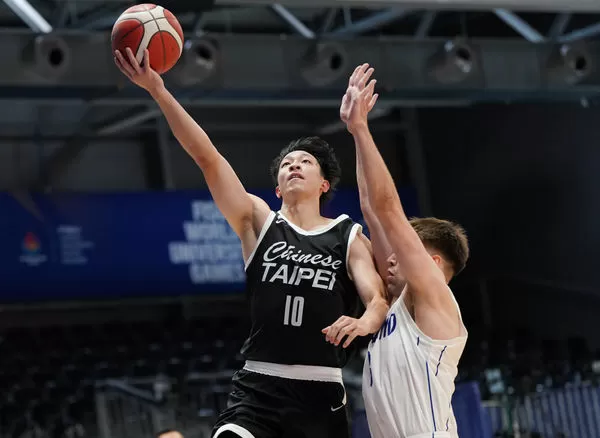 ▲世大運中華男籃宋昕澔、陳范柏彥、陳子威。（圖／大專體總提供）