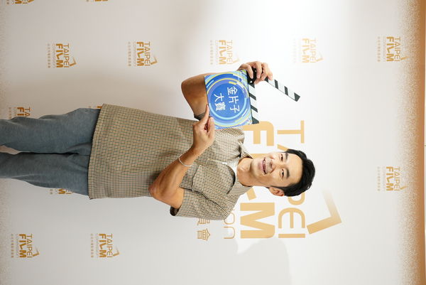 ▲李李仁擔任金片子大賽評審。（圖／台北市電影委員會提供）