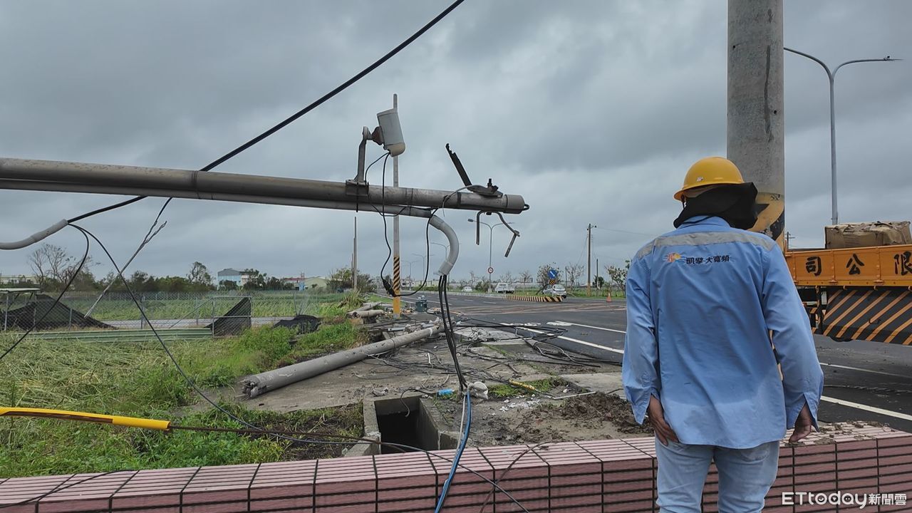 颱風重創南天有線電視全力搶修　南市府籲盡速恢復訊號保障權益
