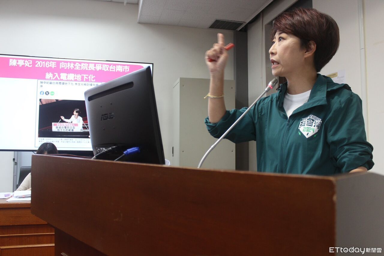 電線桿慘倒警示極端氣候　陳亭妃嗆聲：誰擋預算我跟他拚命