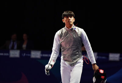 陳致傑闖入擊劍世界盃8強 寫下台灣第一人紀錄