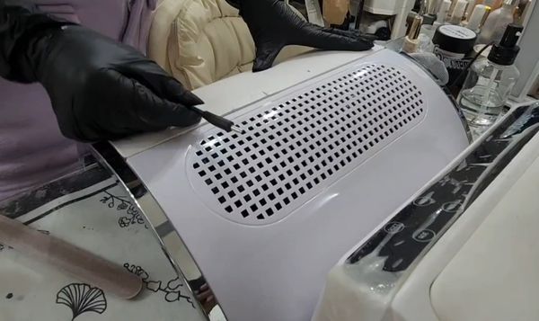 ▲鹿港一間美甲店發生粉塵機爆炸。（圖／民眾提供）