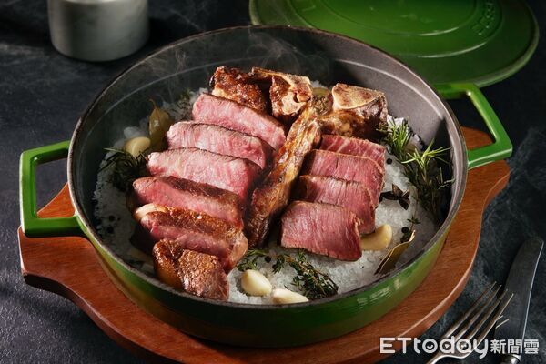 ▲台北喜來登館內的安東廳牛排館推出3款全新風味牛排。（圖／台北喜來登提供）