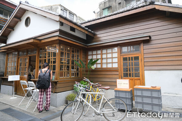 ▲新富町文化市場,tokyobike cafe。（圖／記者彭懷玉攝）