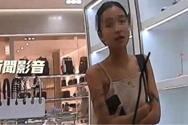 ▲▼張女行竊法國精品髮夾「髮上珠寶」被逮，坦承不諱。（圖／社會事新聞影音提供，下同）