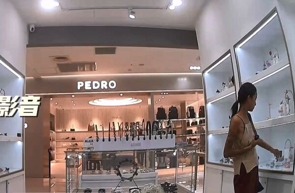 ▲▼張女行竊法國精品髮夾「髮上珠寶」被逮，坦承不諱。（圖／社會事新聞影音提供，下同）