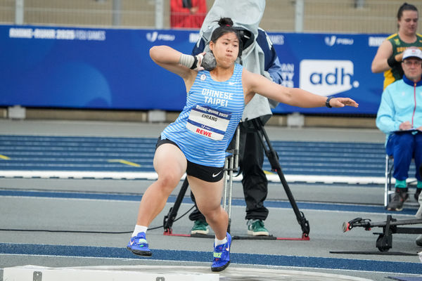 ▲台灣18歲女將江靜緣挺進本屆世大運鉛球決賽。（圖／大專體總提供）