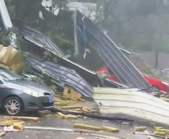 ▲山東災情。（圖／翻攝自微博）