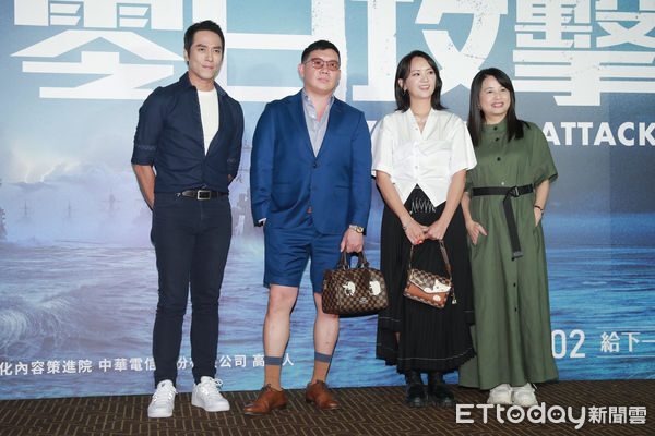 ▲▼《零日攻擊》首映-杜汶澤、莊凱勛、任敏嫻、鄭心媚。（圖／記者周宸亘攝）