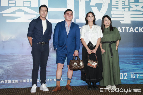▲▼《零日攻擊》首映-杜汶澤、莊凱勛、任敏嫻、鄭心媚。（圖／記者周宸亘攝）