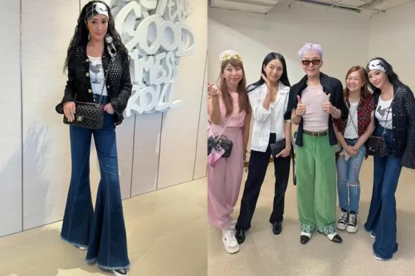 ▲▼關穎GD演唱會被控用手肘推人　親揭真相：遭大明星保鑣亂推。（圖／翻攝自Instagram／kwanterri）