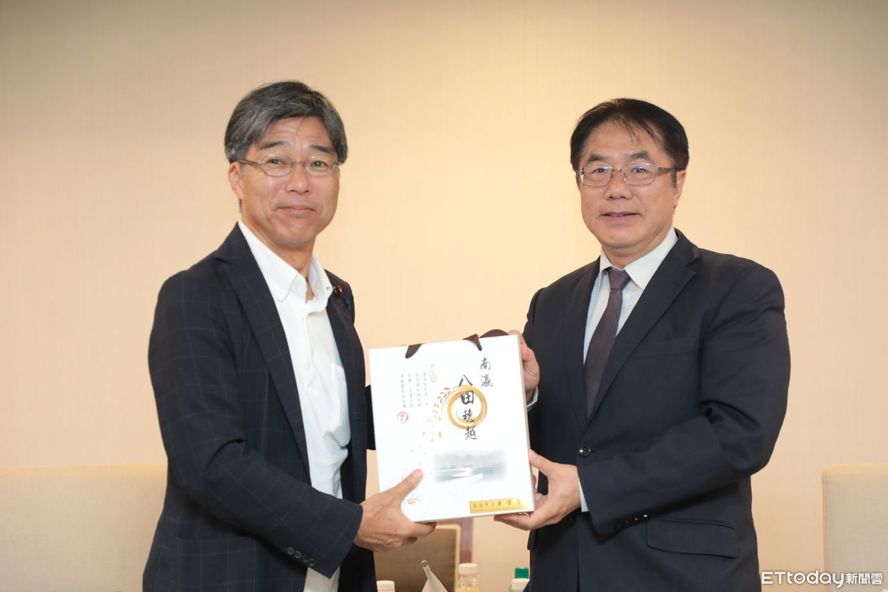 日眾議員田嶋要率團訪台南　黃偉哲感謝日本各界關懷風災真暖心