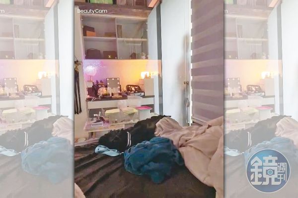 薇薇拍攝的性愛影片大部分是在他的住所內進行。（讀者提供）