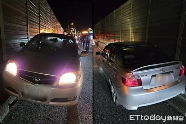 ▲▼國道1號新竹段，張男離奇噴飛車外倒臥外車道，遭8車接連輾斃。（圖／記者楊永盛翻攝）