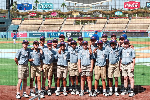 ▲U12美國隊參觀大聯盟。（圖／截自X:USA Baseball 12U）