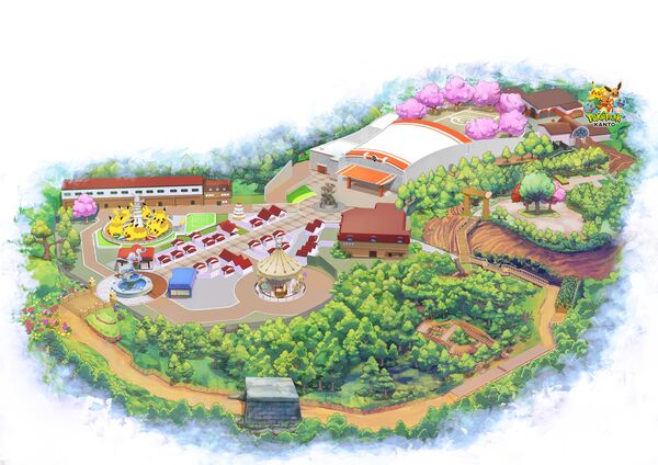 ▲▼寶可夢樂園PokéPark KANTO。（圖／The Pokémon Company提供）