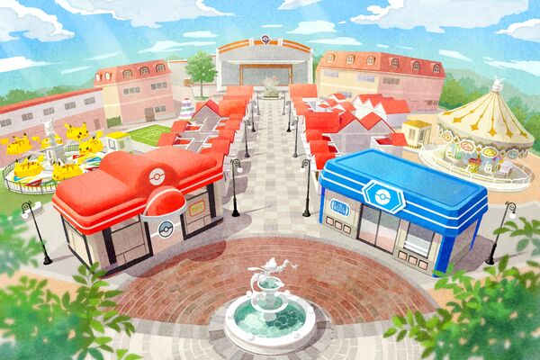 ▲▼寶可夢樂園PokéPark KANTO。（圖／The Pokémon Company提供）