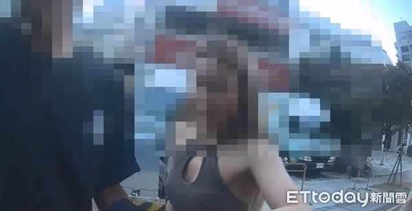 ▲▼酒駕男子和女友交換位置仍被識破，抱怨台中警方抓的太緊。（圖／民眾提供，下同）