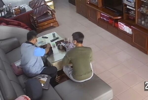 ▲彰化員林市民宅遭台南警分進入搜索。（圖／民眾提供）