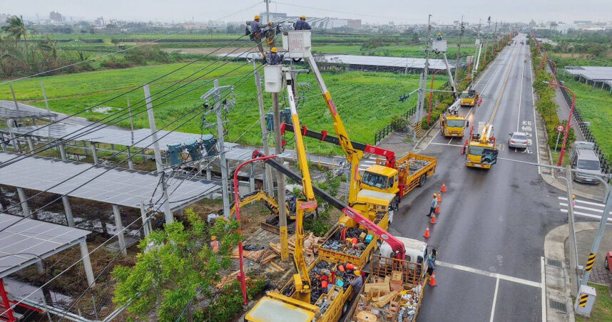 中颱吹出台電難啟齒之痛　杜絕虧損才可能加薪留才