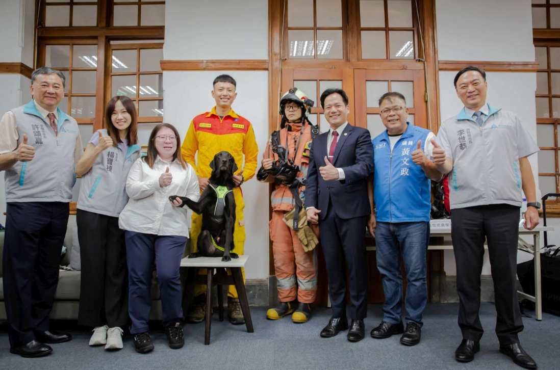 ▲▼市府召開「安居科技城 幸福真永遠：社會與公共安全施政成果記者會」。（圖／新竹市府提供）