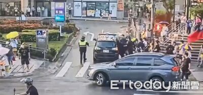 北市罷團驚傳遭暴力攻擊　男子揮拳「文山退葆」慘遭壓制逮捕