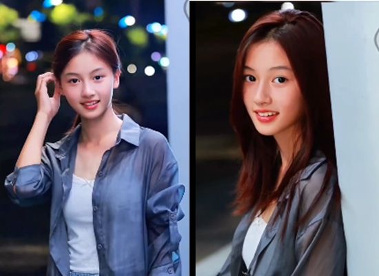 ▲大陸素人七七爆紅。（圖／翻攝自微博）