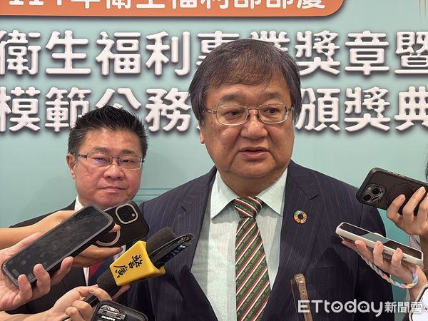 ▲▼衛福部長邱泰源受訪談巴氏量表。（圖／記者洪巧藍攝）