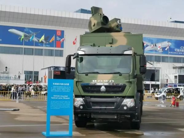 ▲▼北方工業推出的OW5-A50高能激光防空系統曾在2024年珠海航展亮相。（圖／翻攝自騰訊軍事）