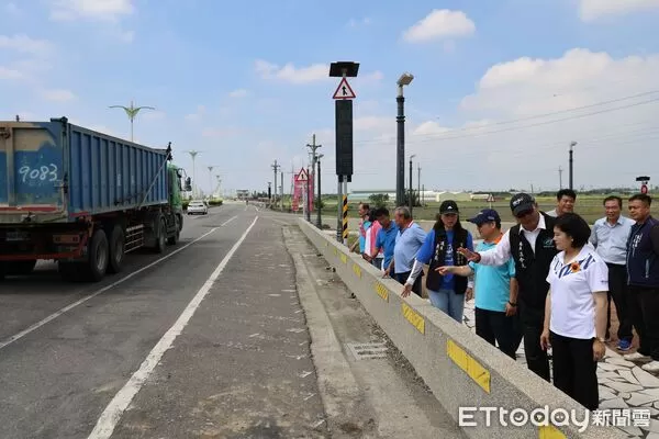 ▲雲林縣政府斥資逾4200萬將辦理「縣道153線3K+200~5K+000道路改善工程」。（圖／記者游瓊華翻攝）