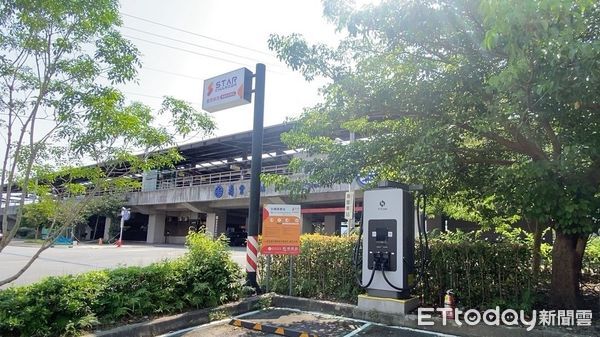 ▲▼台鐵東部車站設充電樁。（圖／台鐵提供）