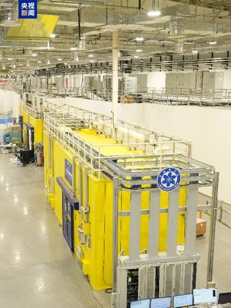 ▲▼北京懷柔科學城的大科學裝置「高能同步輻射光源」（HEPS）一期工程。（圖／翻攝自人民日報）