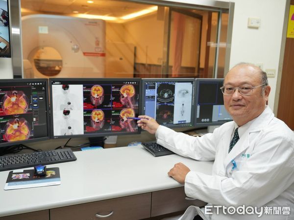 ▲▼  ［正子檢查照出甲狀腺癌醫師以自身經歷呼籲早期篩檢］   。（圖／聖馬爾定醫院提供）